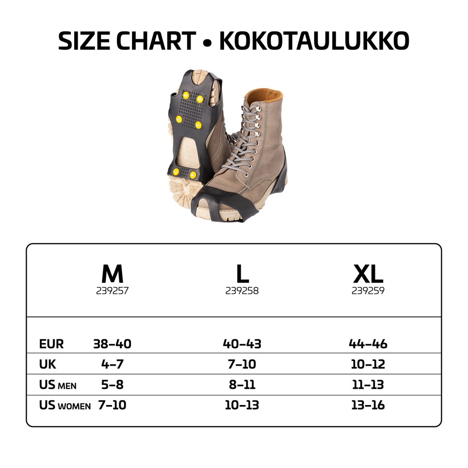 Atom liukueste kenkiin XL